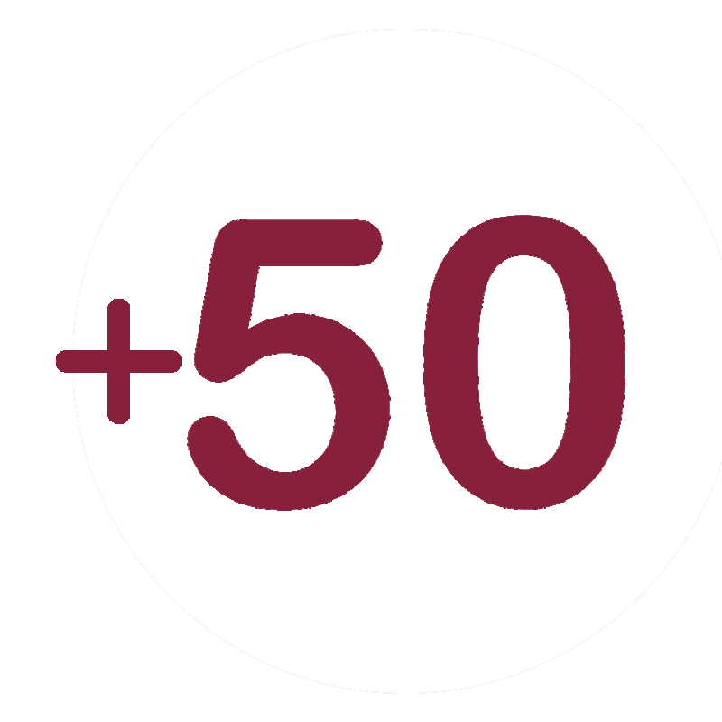 Más de 50 años de experiencia