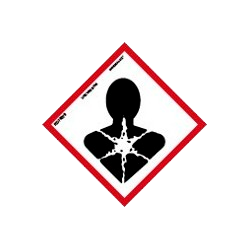 Señal de productos químicos