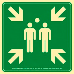 Señal de punto de encuentro