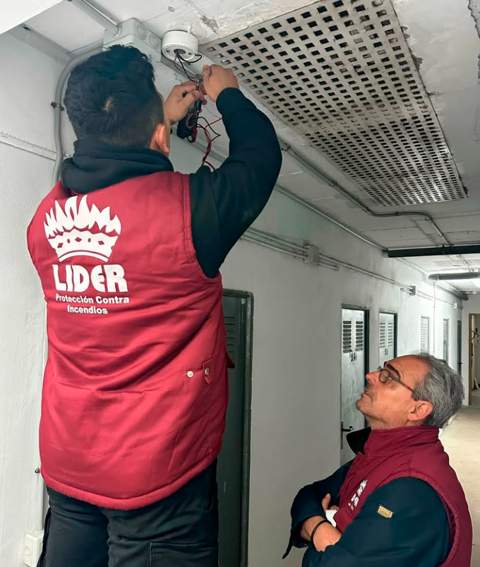 Detección de incendios en Cocentaina